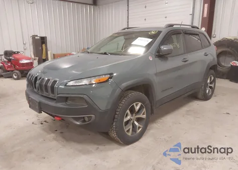 2015 Jeep Cherokee Trailhawk z USA, uszkodzony, nr VIN 1C4PJMBS6FW660177